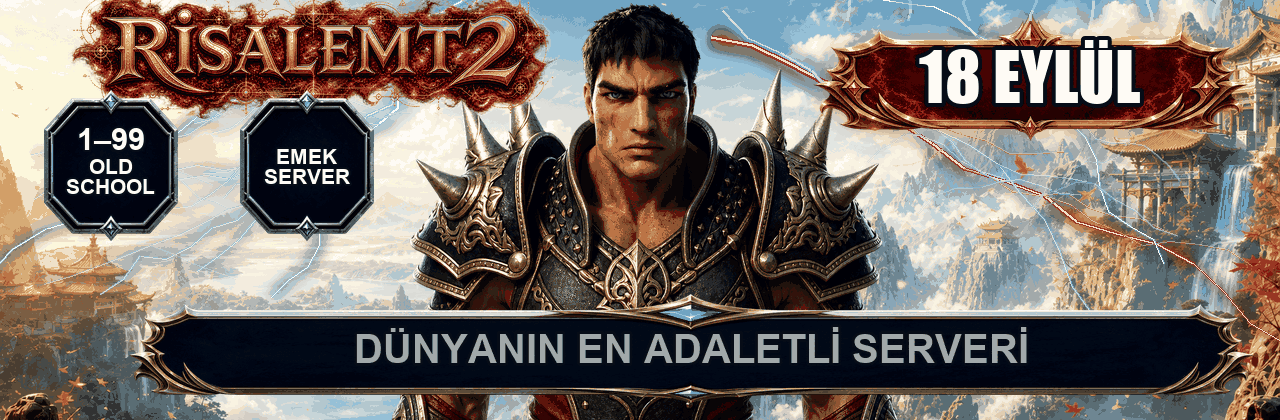 Risale2 1-99 Oldschool Emek Server kapak görseli